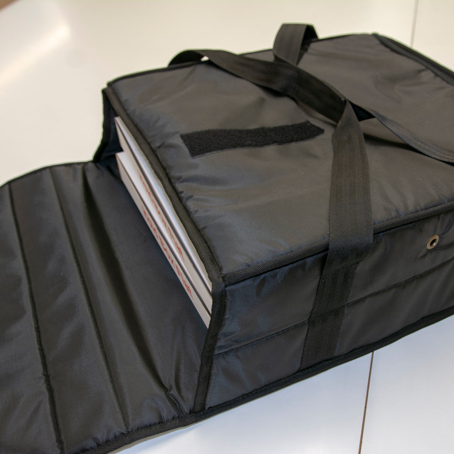 Heated Pizza Delivery Bag Complete Set, Small 12V