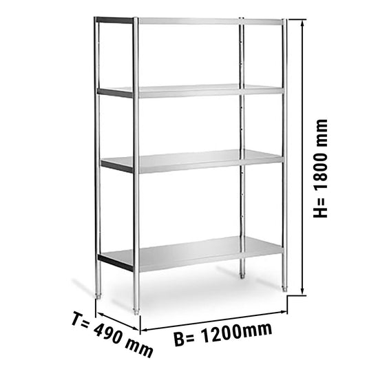 Shelf Insert 120cm, Stainless Steel