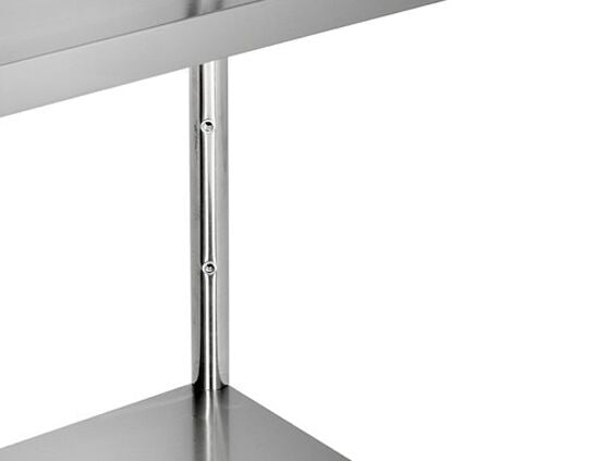 Stainless steel shelving unit, max 12 bag